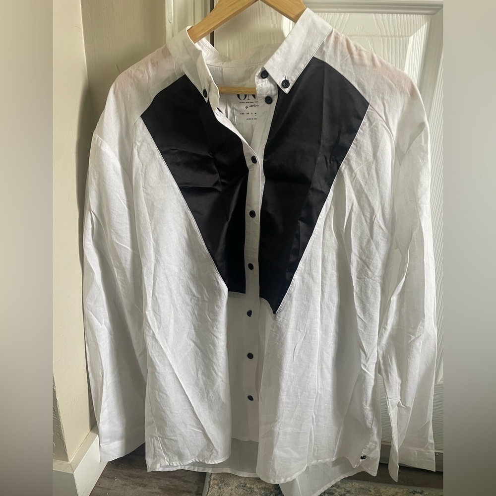 One Teaspoon tuxedo shirt, M